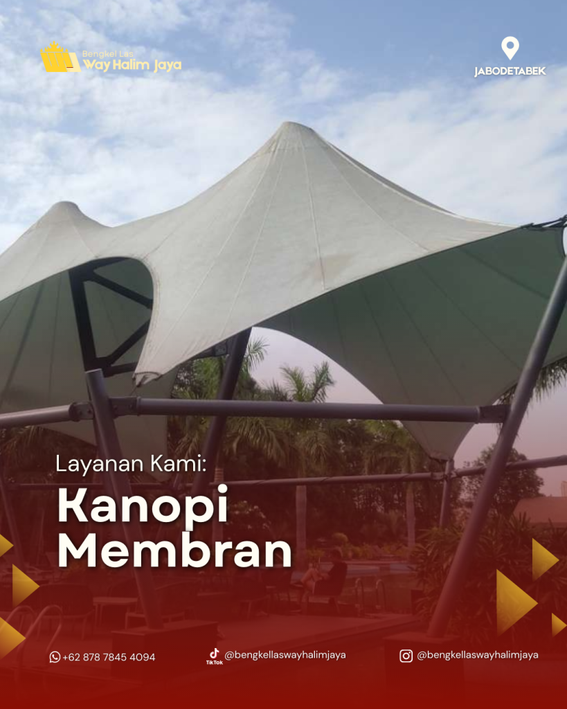 template kanopi membran